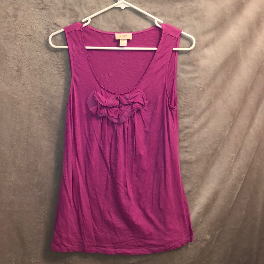 Loft pink tank